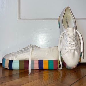 Multicolor Platform Superga Sneakers